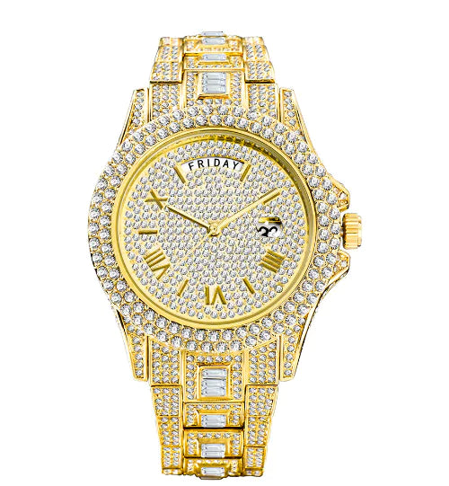 Men's Luxury Crystal Watches