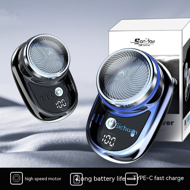 Portable Men's Mini Electric Single Shaver