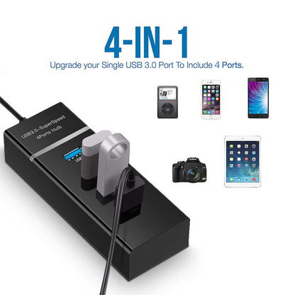 4 In 1  USB HUB Splitter High Speed Multi Splitter