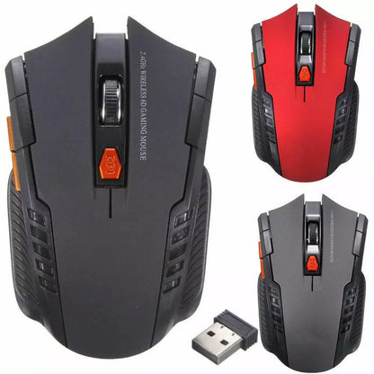 2.4Ghz Mini Wireless Optical Gaming Mouse & USB Receiver