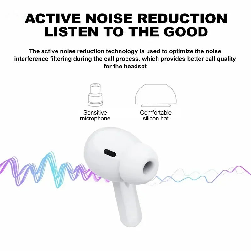 TWS Bluetooth Wireless Earbuds Noise Cancelling Air Pro