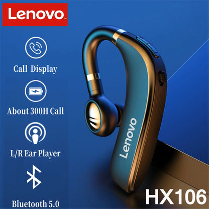 Original Lenovo HX106 Bluetooth 5.0 Earbud with Microphone For Driving