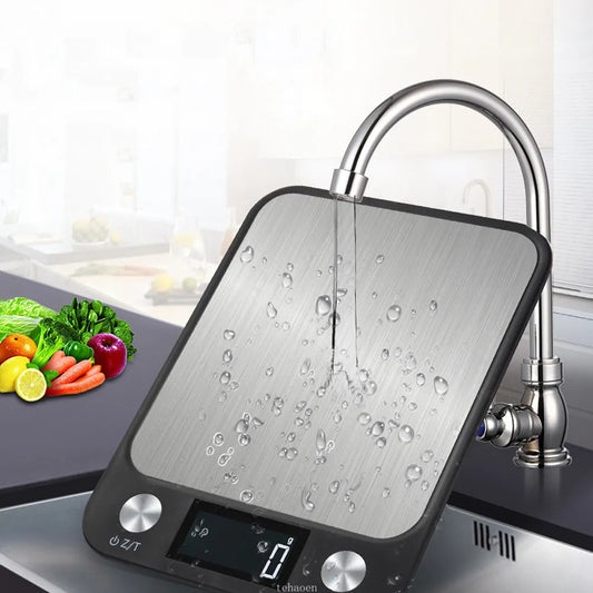 Smart Electronic Digital Scales Stainless Steel Design for Cooking and Baking