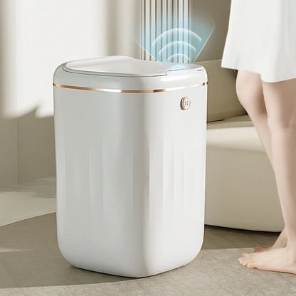 20-24L Bathroom Sensor Electric Smart Trash Can Automatic