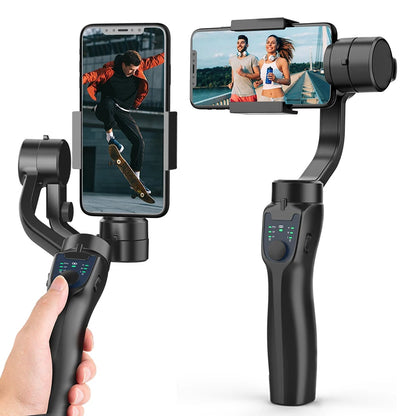 F8 Handheld 3-Axis Gimbal Phone Holder Anti Shake Video Record Stabilizer