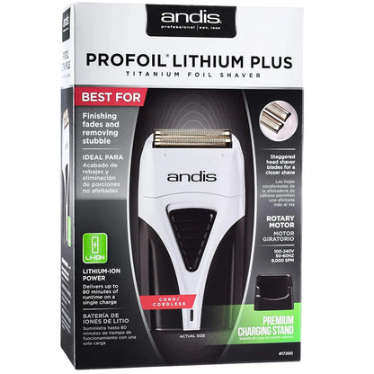 Original Andis Profoil Lithium Plus 17200 Barber Electric Shaver For Men