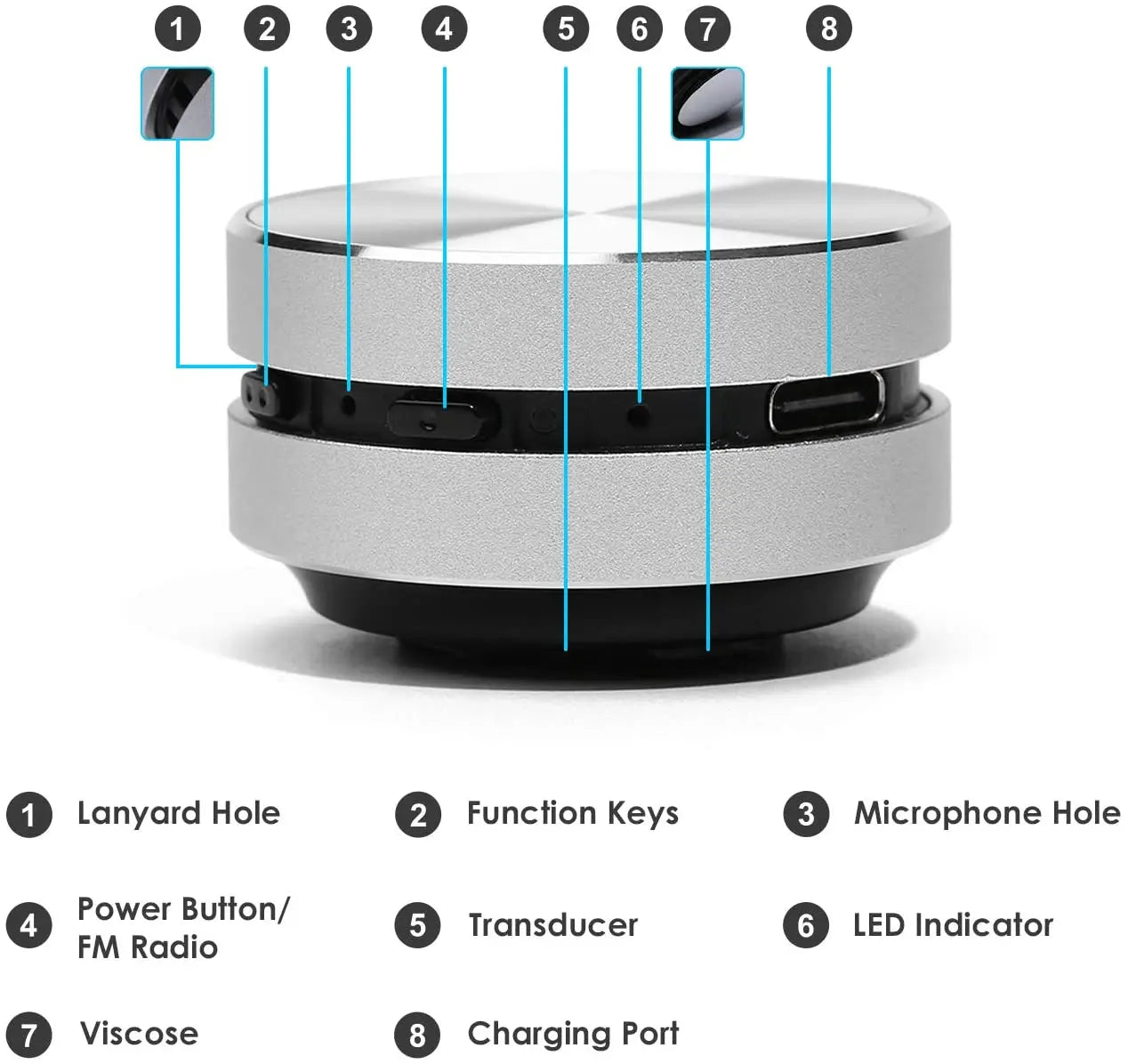 Hot Bone Conduction Bluetooth Speaker