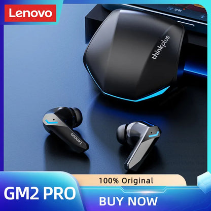 Original Lenovo GM2 Pro 5.3 Bluetooth Wireless Earbuds Low Latency Headphones