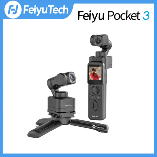Feiyu Pocket 3 Cordless Detachable 3-Axis Stabilizer Gimbal Camera