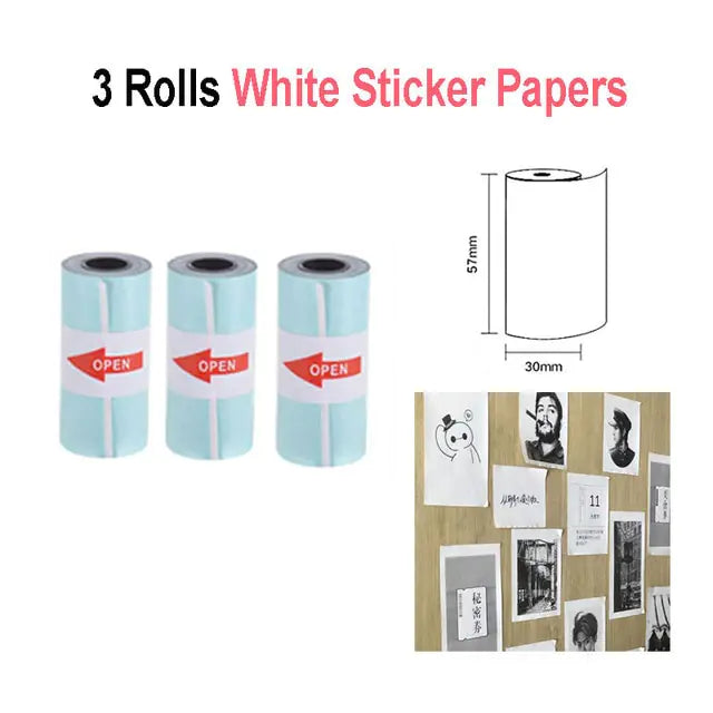 Peripage Thermal Paper: Sticker Variety