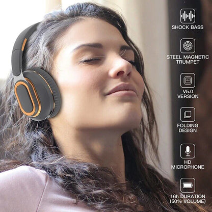 Wireless Headsets Bluetooth Headphones with Microphone