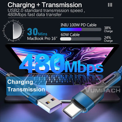 Fast Charging Data Cord