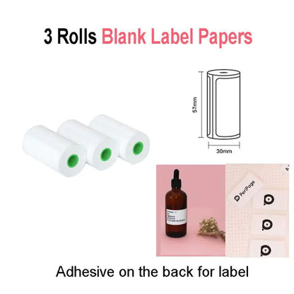 Peripage Thermal Paper: Sticker Variety